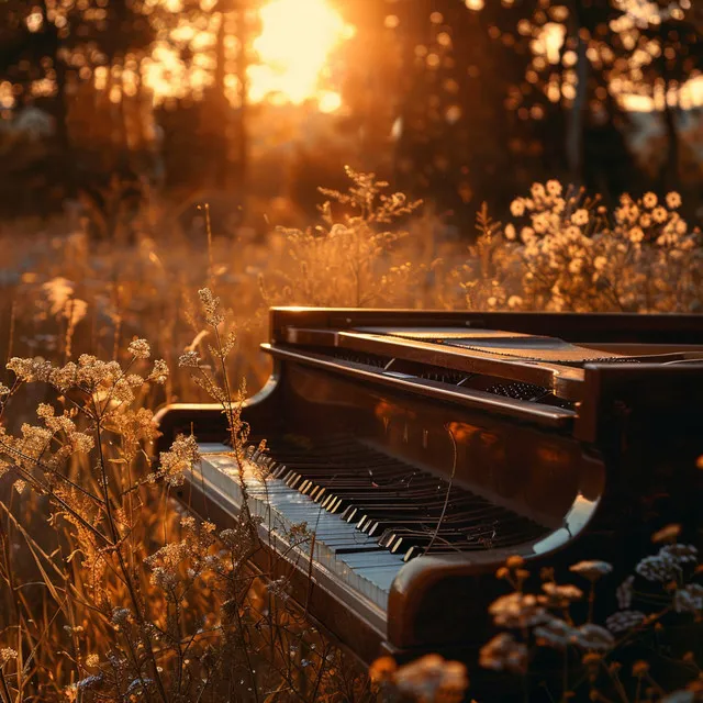 Melodía Fría Del Amanecer En El Piano