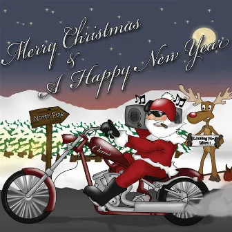 Merry Christmas And A Happy New Year by Michael Santa-Christmas