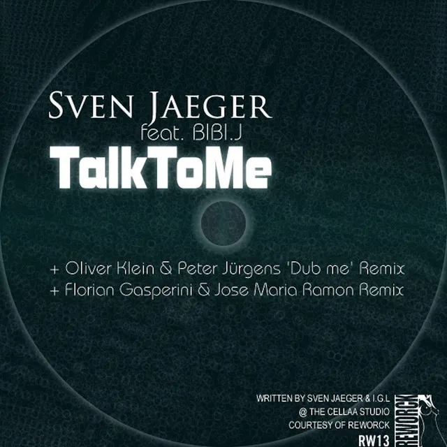 Talk to Me/ Feat Bibi J. - Oliver Klein & Peter Jurgens 'Dub Me' Remix