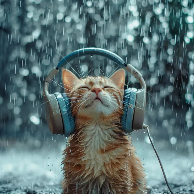 Rain Serenity: Cats Quiet Time