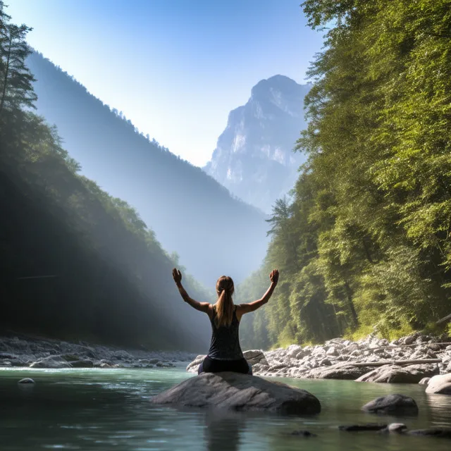 Quietud A Lo Largo Del Río