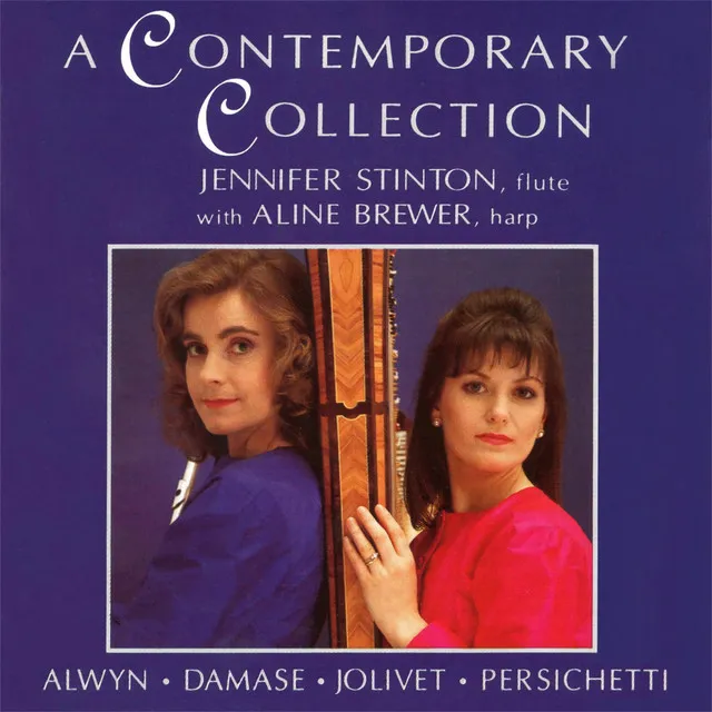 A Contemporary Collection: works by Damase, Persichetti, et al. for flute and harp