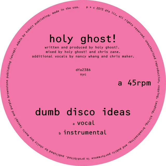 Dumb Disco Ideas