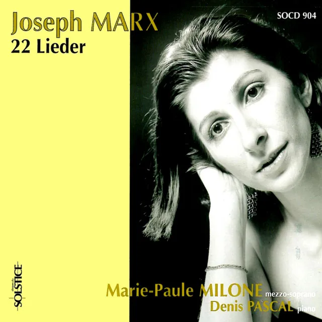 Marx: 22 Lieder