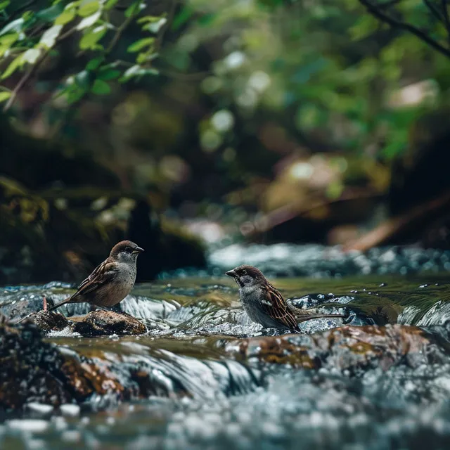 Slinking Shadows Move to Water’s Song