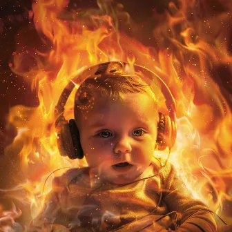 Firelight's Babble: Music for Babies by Baby Calming Resting