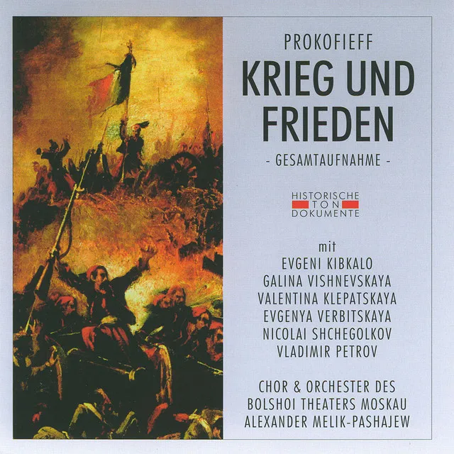 Krieg und Frieden (Woina I Mir): Erster Teil (Frieden) - Szene 2: Hor! Pustnachinajet hor!