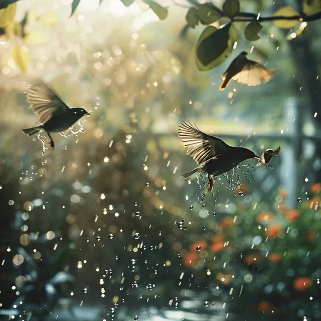 Nature’s Pulse Beats in Rain