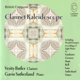 Clarinet Kaleidoscope by Verity Butler