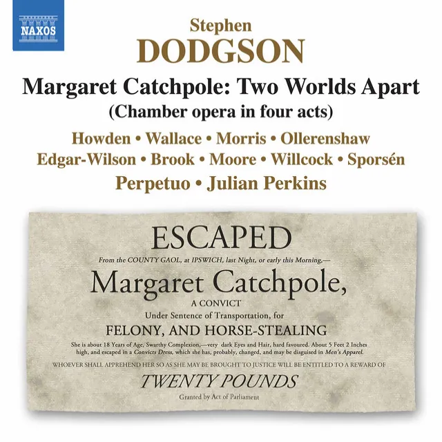 Margaret Catchpole, Two Worlds Apart, Act III Scene 1: Conscience Insists, My Lord