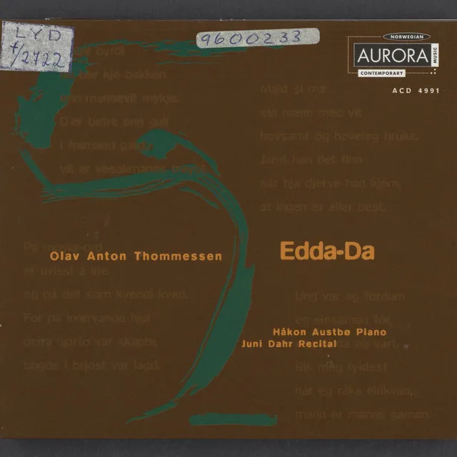 Thommessen: Edda-Da