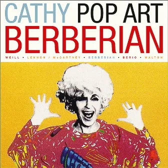 Cathy Pop Art Berberian by Cathy Berberian