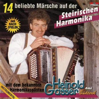 14 beliebte Märsche auf der Steirischen Harmonika by Heinold Gasser