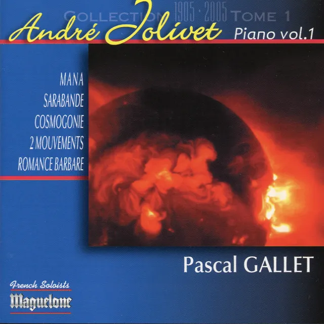 Jolivet: Piano Vol. 1