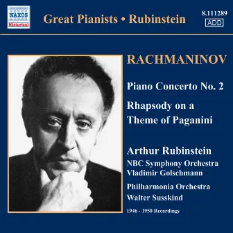 Rachmaninov: Piano Concerto No. 2 / Rhapsody On A Theme of Paganini (Rubinstein) (1946-1950) by Vladimir Golschmann