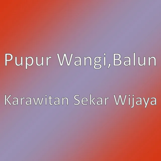 Karawitan Sekar Wijaya