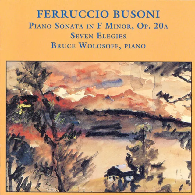 Busoni: Piano Sonata in F Minor / Elegien / Berceuse