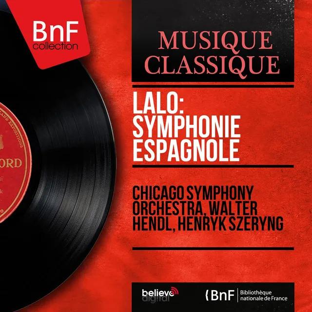 Lalo: Symphonie espagnole (Mono Version)