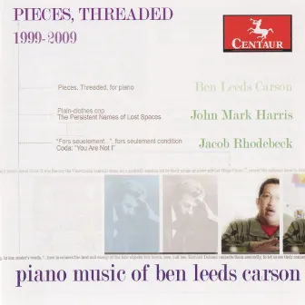 Pieces, Threaded: Piano Music of Ben Leeds Carson by Ben Leeds Carson