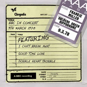 BBC in Concert (9 March 1978) by Frankie Miller