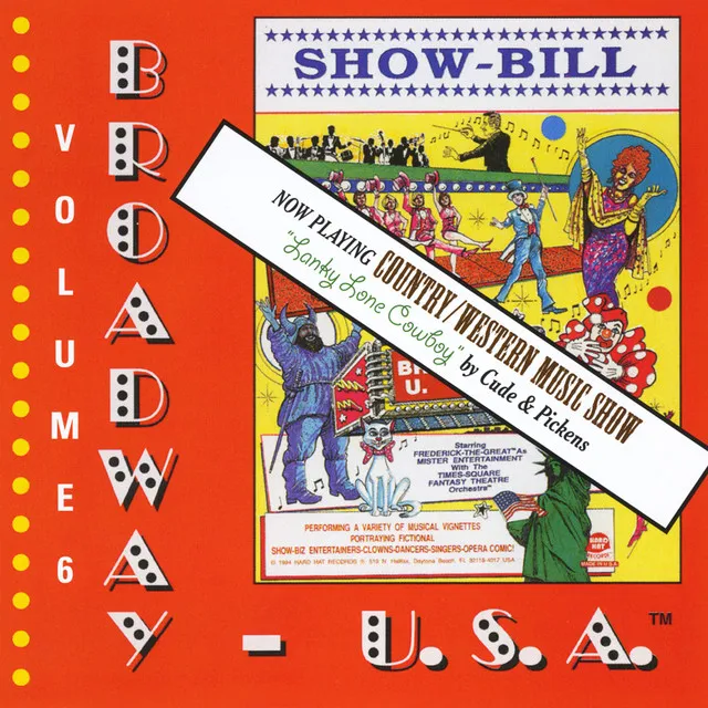 Broadway Usa, Vol. 6: Lanky Lone Cowboy (Country / Western Show)