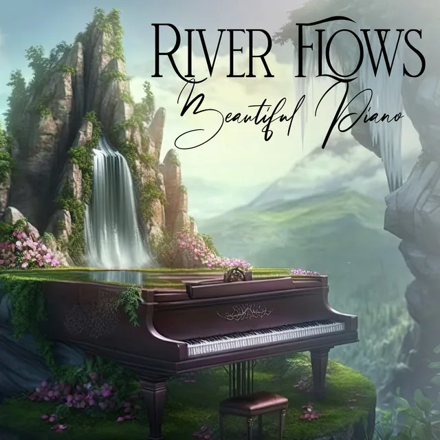 River Flows: Beautiful Piano Instrumental Music with Gentle Water and Birds for Relaxation, Meditation, Sleep and Spa