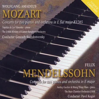 Mozart & Mendelssohn: Concertos for Two Pianos by USSR State Chamber Orchestra