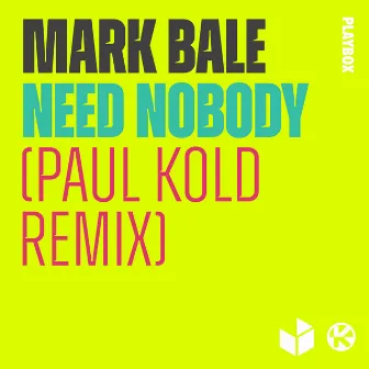 Need Nobody (Paul Kold Remix) by Paul Kold