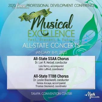 2020 Florida Music Education Association (FMEA): All-State SSAA Chorus & All-State TTBB Chorus [Live] by Florida All-State Women's Chorus