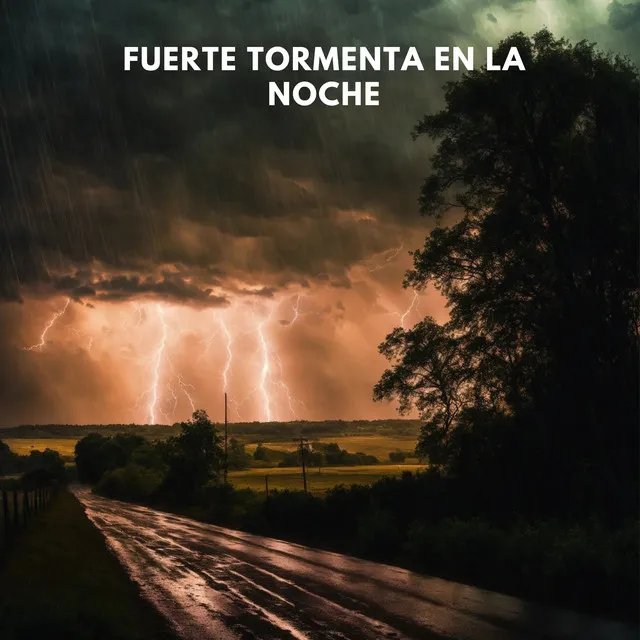 Fuerte Tormenta En La Noche