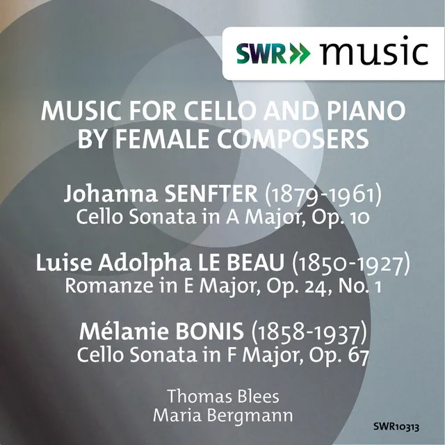 4 Pieces for Cello & Piano, Op. 24: No. 1, Romance in E Major. Mässig bewegt