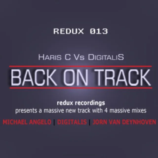 Back On Track (Jorn van Deynhoven Remix)