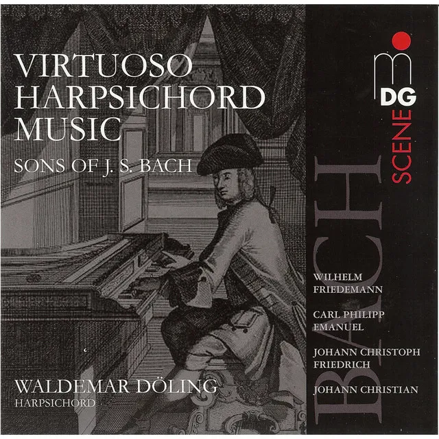 Virtuoso Harpsichord Music (Sons of J. S. Bach)