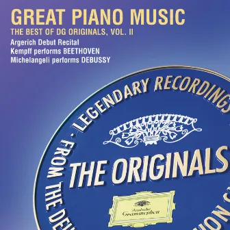 Great Piano Performances: The Best of DG Originals by Arturo Benedetti Michelangeli