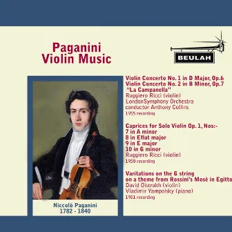 Paganini Violin Music by Ruggiero Ricci