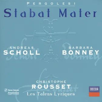 Pergolesi: Stabat Mater; Salve Regina in F minor; Salve Regina in A minor by Andreas Scholl