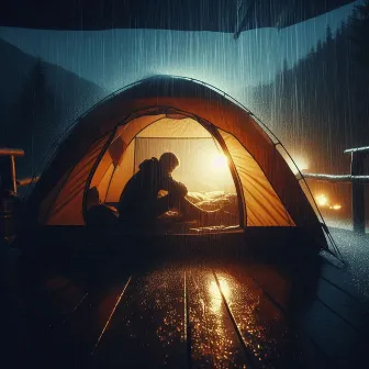 Relaxing Rain Noise in a Tent by Zarek Atlas