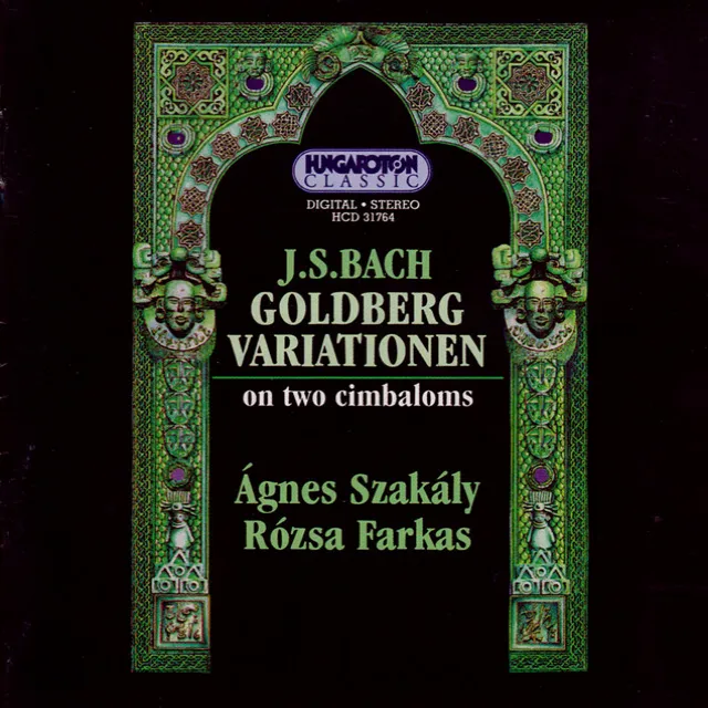 Goldberg Variations, BWV 988: Variation 18: Canone all sesta (Arr. For 2 cimbaloms)