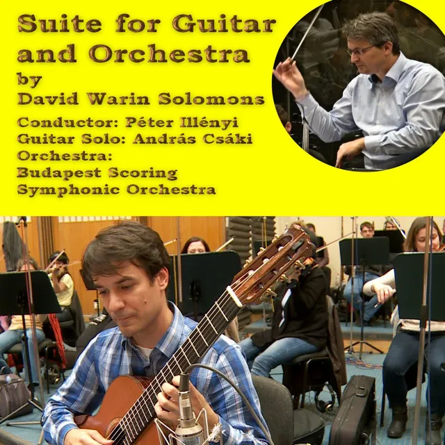 Dreaming from the Suite for guitar and orchestra by D W Solomons performed by Budapest Scoring and Andras Csaki