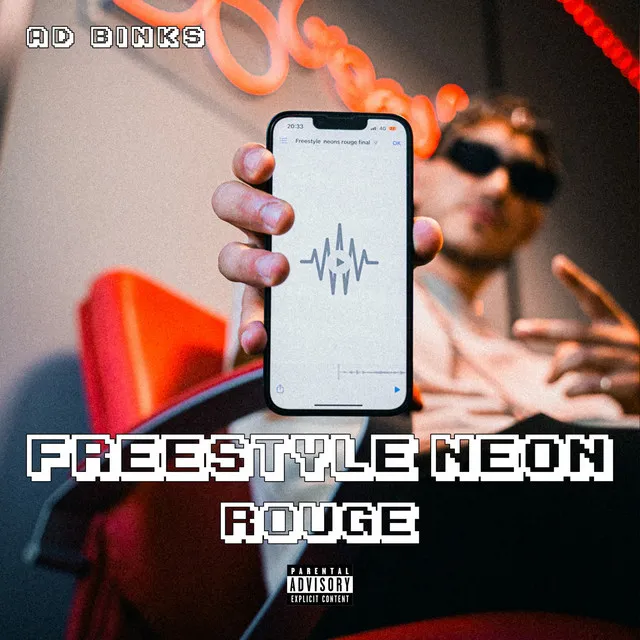 Freestyle neon rouge