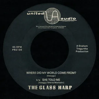 Where Did My World Come From? b/w She Told Me by Glass Harp