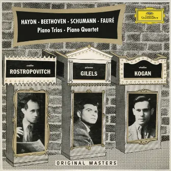 Haydn: Piano Trios H.XV Nos.16 & 19 / Beethoven: Piano Trios WoO38 & Op.97 / Schumann: Piano Trio Op.63 / Fauré: Piano Quartet Op.15 by Rudolf Barshai