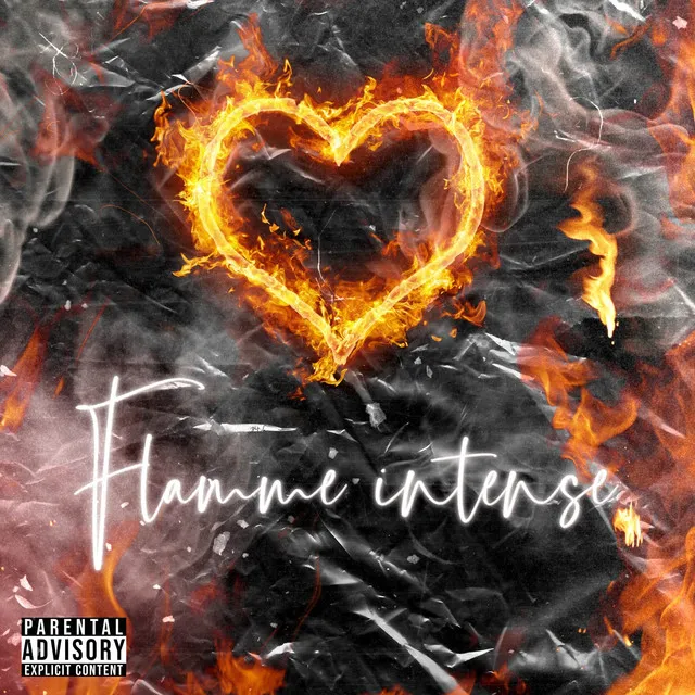 Flamme intense