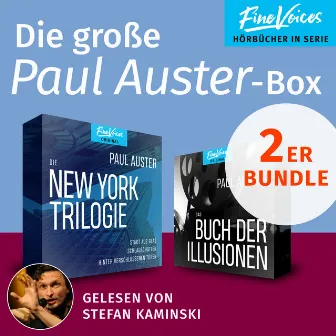 Die große Paul Auster-Box [Die New York-Trilogie + Das Buch der Illusionen (ungekürzt)] by Paul Auster