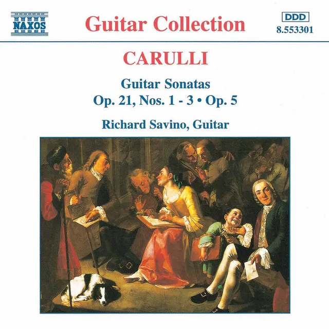 Carulli: Guitar Sonatas Op. 21, Nos. 1- 3 and Op. 5