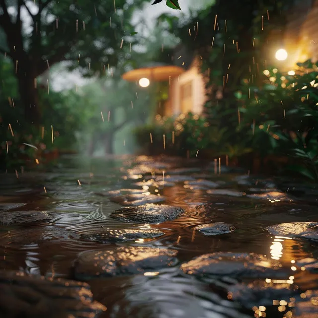 Tranquil Rainfall Harmonics for Sleep