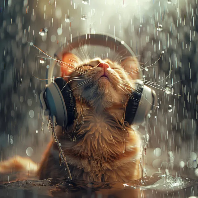 Rain Music Cats: Whiskers and Notes