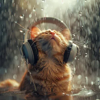 Rain Music Cats: Whiskers and Notes by Dropletecal