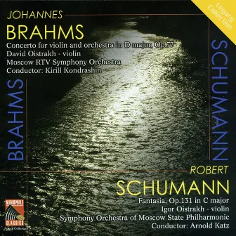 Brahms: Violin Concerto - Schumann: Fantasy for Violin by Moscow Philharmonic Symphony Orchestra