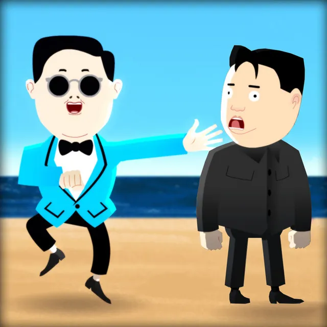 Psy vs. Kim Jong-Un